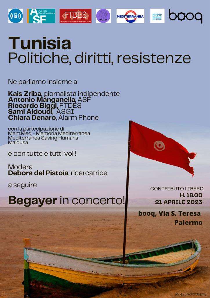 Tunisia. Politiche, diritti, resistenze e concerto live “Begayer”